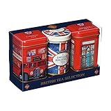 New English Teas - Loose Selection 3 x 25g - Union Jack and British Icons...