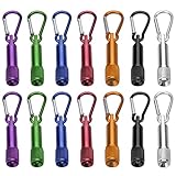 14Pcs Mini Taschenlampe Schlüsselanhänger, LED Schlü Sselanhänger...