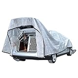 Petgold Schattennetz Auto für Hunde 3x4 m – Hitzeschutz Alunetz 4x3 UV...