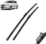 Scheibenwischer für Skoda Fabia 5J 2007-2014 Vorne und Hinten...