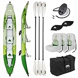 Aqua Marina Betta 475cm Kayak Set 3 Personen aufblasbar Kanu Tourenkajak