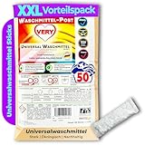 VERY Waschmittel Sticks | All-in-1 | 50 Waschladungen | hochkonzentriert &...