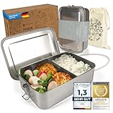 Dimono® Lunchbox Brotdose 2400ml Auslaufsichere Bento-Box Brotzeit-Dose...