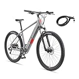 TELEFUNKEN MTB E-Bike Herren 29 Zoll, Elektrofahrrad Hinterradmotor, 7-Gang...