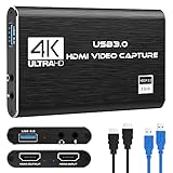 Rybozen Game Capture Karte USB 3.0 Video Card HD 1080P HDMI Videoaufnahme...