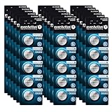 everActive CR2032 3V, Lithium Knopfzelle Batterien, leistungsstärkste...