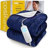 Cosi Home Heizdecke 180x130 cm - Elektrische Wärmedecke mit...