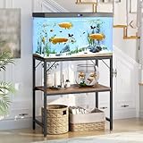 MAHANCRIS Aquariumständer, 20 L Aquarium Unterschrank, Aquariumregal,...