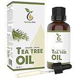 Teebaumöl BIO 50ml mit Pipette - 100% naturreines ätherisches Öl aus...