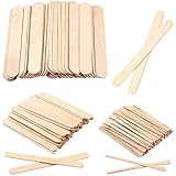 JANYUN Holzspatel Waxing, 200 Stück Augenbrauen Holzspatel Waxing...