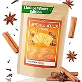 He-Ju Spekulatiusgewürz 100g, Aromatische Weihnachts-Gewürzmischung zum...