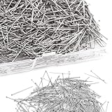 1000-teiliges Premium-Nähnadel-Set – 2,5 cm Edelstahl-Kopfnadeln für...