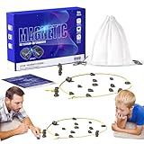 Magnetisches Schachspiel, Magnet Schach Magnetsteine Spiel Tisch Magnet...