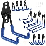 ZexHok Stahl-Garagenhaken, Wand-Werkzeug-Organizer, 12 Stück,...