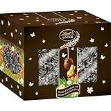 Lindt LINDOR Ei 60% | 450g Köcher mit zartschmelzender Füllung |...