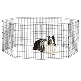 New World B550-30 Laufstall und Spielgehege für Hunde, ohne Tür, 61 x 76...