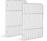 HaWare Abkühlgitter 2er Set, 100% Edelstahl Dicker Kuchengitter...