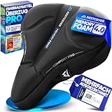 NEXTCOVER® Fahrradsattel Überzug CoverPro mit [Memory Foam 4.0] -...