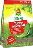 COMPO Turbo Nachsaat - Schnellkeimende Rasensaat - Premium Rasensamen mit...