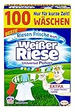 Weißer Riese Universal Pulver umweltfreundliches Waschmittel mit...