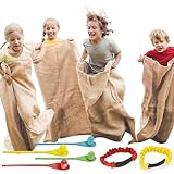 JOYIN 4 Spieler Outdoor Rasen Spiele, Spiele Gartenspiele， Potato Sack...