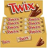 Twix Doppelriegel 32x50g Schokoriegel Knusperkeks mit zartem Karamell...