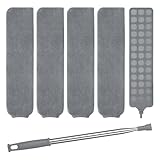 Vicloon Staubwedel Flach, Bedside Dust Brush, Dehnbarer Staubwedel Duster...