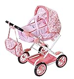 Baby Annabell Deluxe Kinderwagen für 43cm Puppe - Leicht für Kleine...
