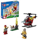 LEGO 60318 City Feuerwehrhubschrauber Feuerwehr-Spielzeug Für Jungen Und...