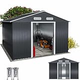 GARDEBRUK® XXXL Metall Gerätehaus 8m² mit Fundament 315x260x180cm...