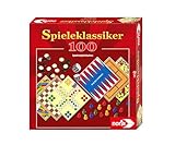 Noris 606111686 Spieleklassiker mit 100 Spielmöglichkeiten wie Mühle,...