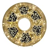 Genérico LED-Lichterkette, wasserdicht, wiederaufladbar, USB, 10 m,...