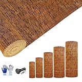 Gartenzaun aus Holz, Bambusrohr, Rankgitter für Gartendekoration,...