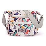 Gelory Crossbody-Handtasche für Damen: Mehrere Taschen, Schultertasche,...