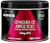 Fermentierter Roter Reis mit Q10, 400 Tabletten - 2,99 mg reines Monacolin...