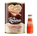 6 x La Rosina Bohnen Cannellini natürliche Hülsenfrüchte in Dosen 400 g...