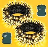 Dalugo Lichterkette Batterie [2 Stück], 3M 30 LED Warmweiß Lichterkette...