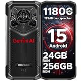 DOOGEE Blade 20 Pro Outdoor Handy Ohne Vertrag Android 15, 24GB RAM/256GB...