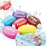 Wasserballons Wiederverwendbar, 6× Wasserballons Selbstschließend,...