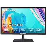 Antteq 22-Zoll-Computermonitor, FHD 1080p 75Hz Desktop-Monitor, Low Blue...