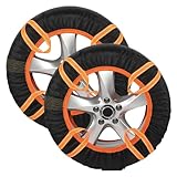 Niedrigtemperaturbeständige Stoffsocken – Auto-Schneesocken, Reifen, 30...