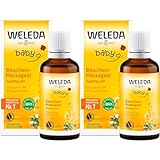 WELEDA Bio Baby Bäuchlein Massageöl, Naturkosmetik Massage Öl gegen...