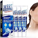 3PCS Wartsoff Instant Blemish Removal Cream, Skin Tag Remover Cream, Wart...