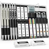 Four Candies 25-teiliges Kunst Druckbleistift-Set mit Etui,...