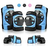 CHEPULA Schoner Inliner Kinder Erwachsene, 6 in 1 Protektoren Set,...