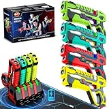 Wiederaufladbare Laser Tag Guns Set - VATOS Laser Tag 4 Spieler mit...