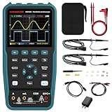 HANMATEK 3 in 1 Handheld Oszilloskop Multimeter 100MHz Wellenformgenerator...