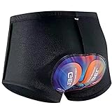Ulhnei Fahrradhose Herren Radunterhose 5D Gepolstert Radhose Kurz...