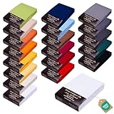 AVANTGARDE Premium Spannbettlaken 180x200cm - 200x220cm - 40 cm Steg - auch...