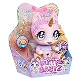 Glitter Babyz MGA Einhorn Baby-Puppe - Jewels Daydreamer - Mit magischen...